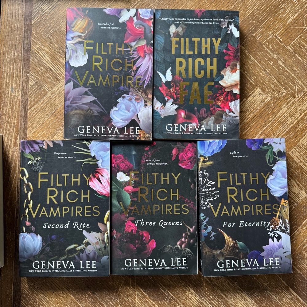Geneva Lee Book Set - Filthy Rich Series